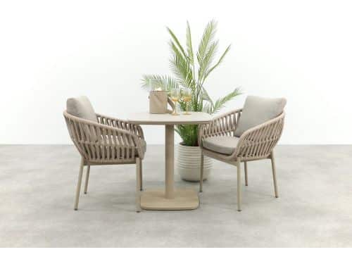 Romeo/Emma bistroset (3-dlg) - Latte