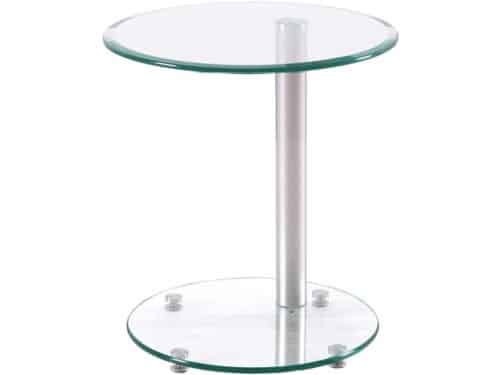 Ronde bijzettafel - Nachtkastje bijzettafel - Woonkamer decoratie - Explosieveilig