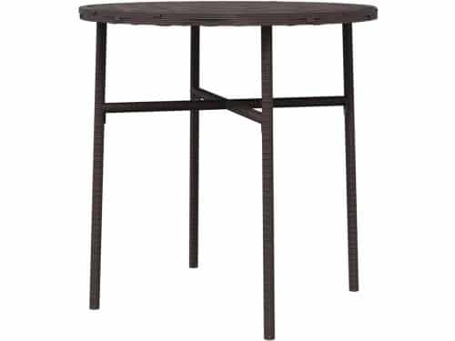 Ronde bijzettafel - Tuin tafel - Buiten genieten - Weerbestendig