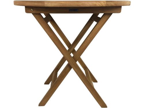 Ronde Klaptafel - Buitenmeubel Teak - Buiten Eten - FSC