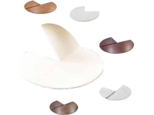 Ronde klaptafel - Opvouwbaar blad - Ruimte besparen - Uitschuifbaar