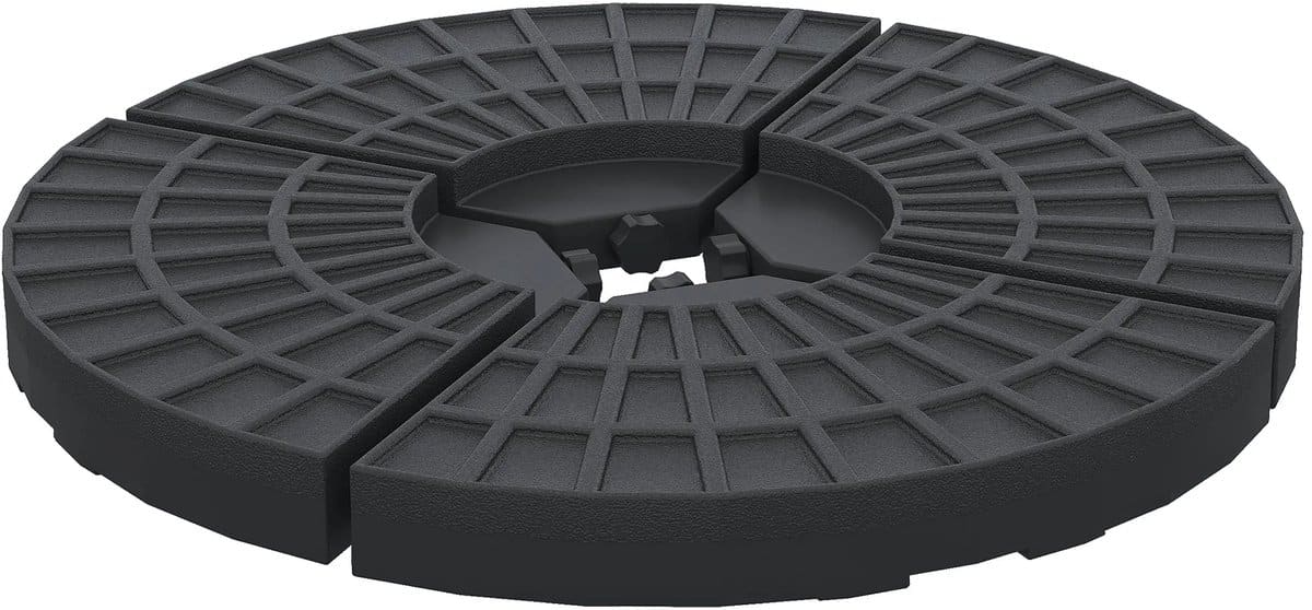 roossentials basisgewicht voor parasol parasolvoet parasolbasisgewicht ronde parasolvoet