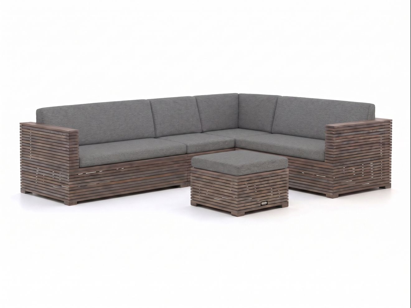 rough c hoek loungeset 5 delig 6 zits laagste prijsgarantie!