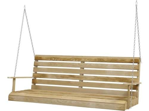 Schommelbank Hout - Tuinbank Schommel - Buiten Ontspannen - Geïmpregneerd