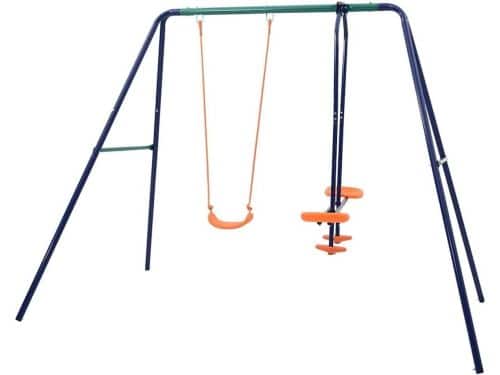 Schommelset A-frame - Schommelbank Buitenshuis - Buiten Spelen - Drie