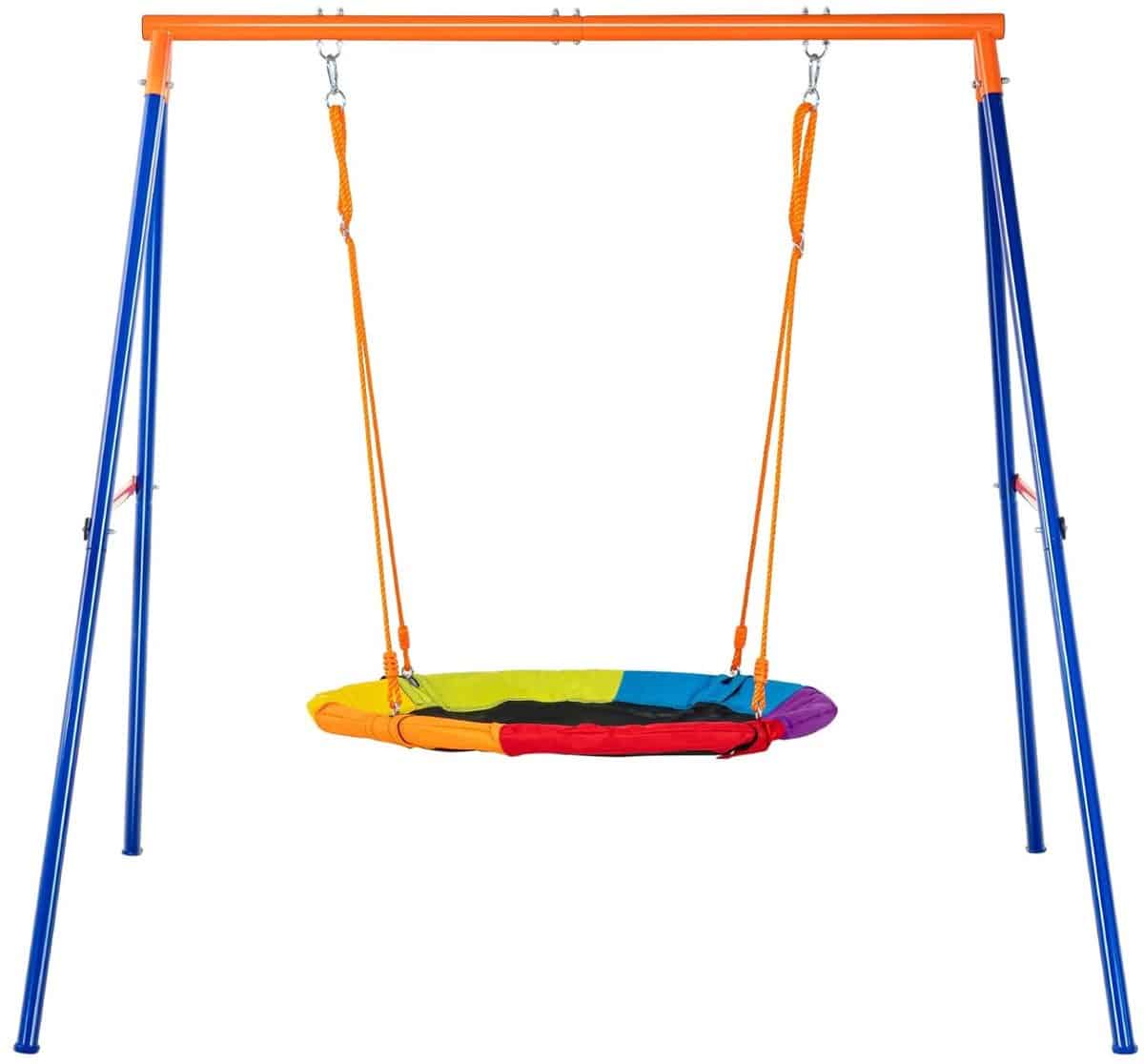 schommelset tuin schommelbank buiten buiten spelen zwaar