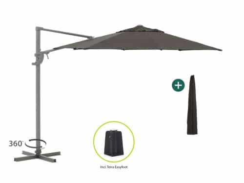 Shadowline Francisco zweefparasol ø 330cm - Laagste prijsgarantie!