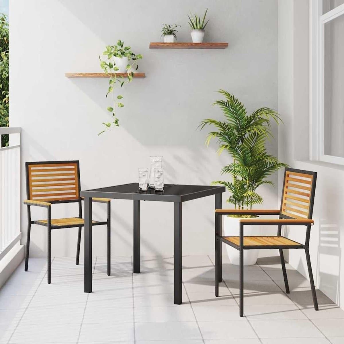 stapelbare tuinstoelen outdoor zitplaatsen genieten buiten weerbestendig