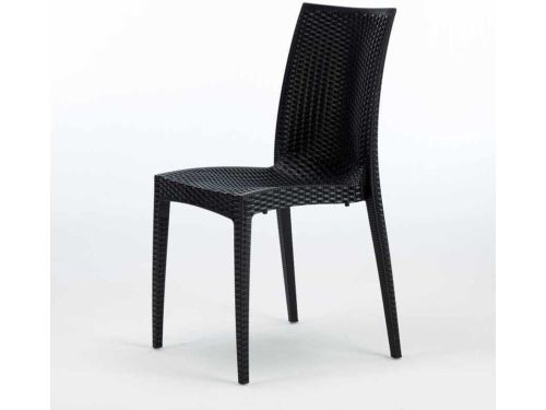 Stoel Rotan - Buitenstoel Stapelbaar - Terras Zitten - Ergonomisch