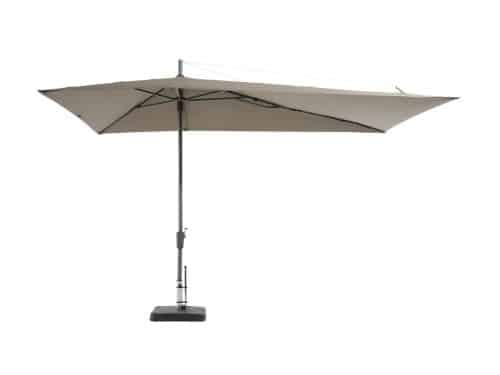 Stokparasol Asymetriq Asymetrique sideway 360x220 Polyester ecru zonwering Madison - Madison