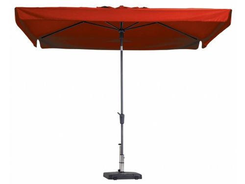 Stokparasol Delos 300 x 200 cm brick red zonwering Madison - Madison