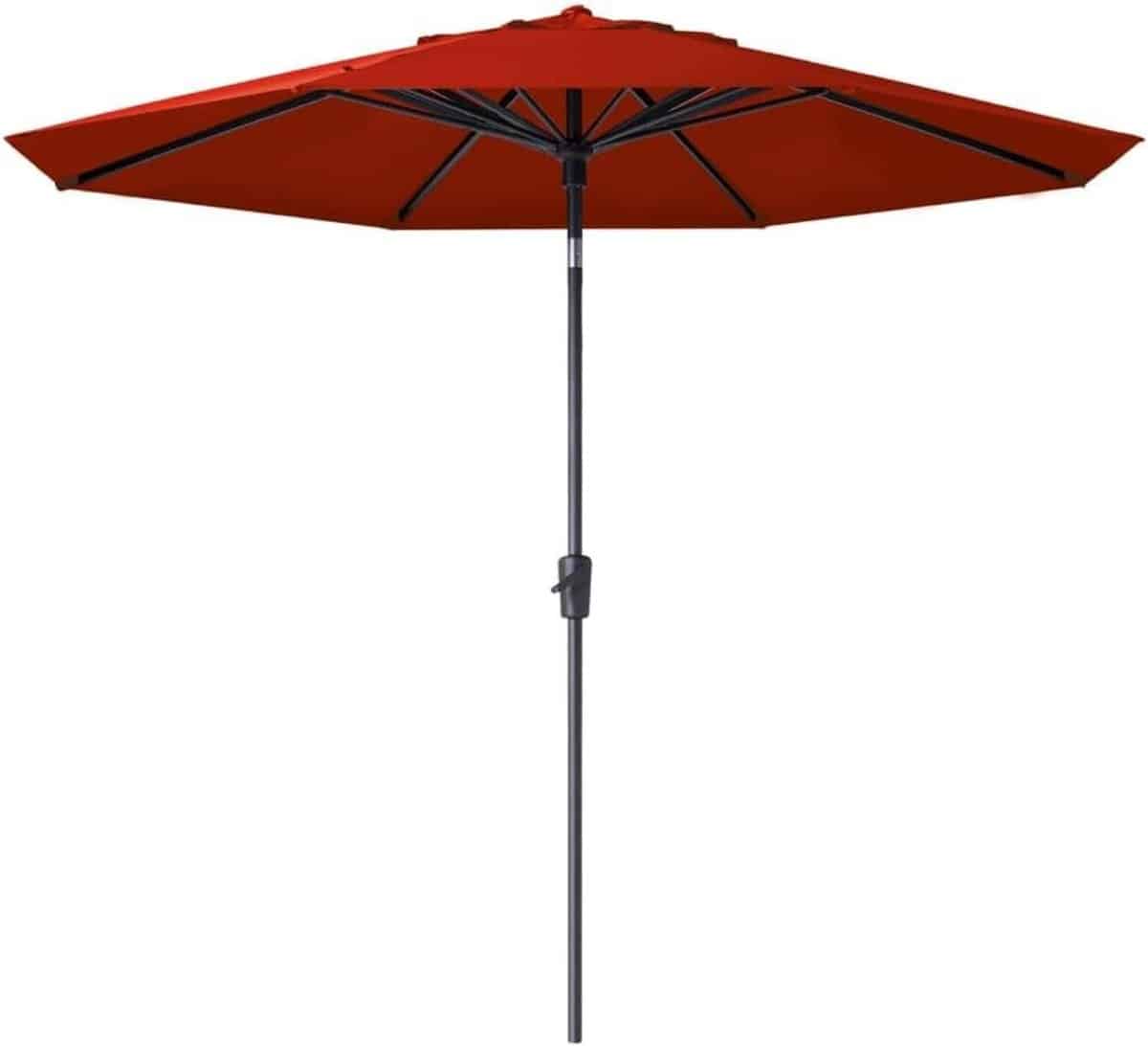 stokparasol parasol terras beschermen waterafstotend dak