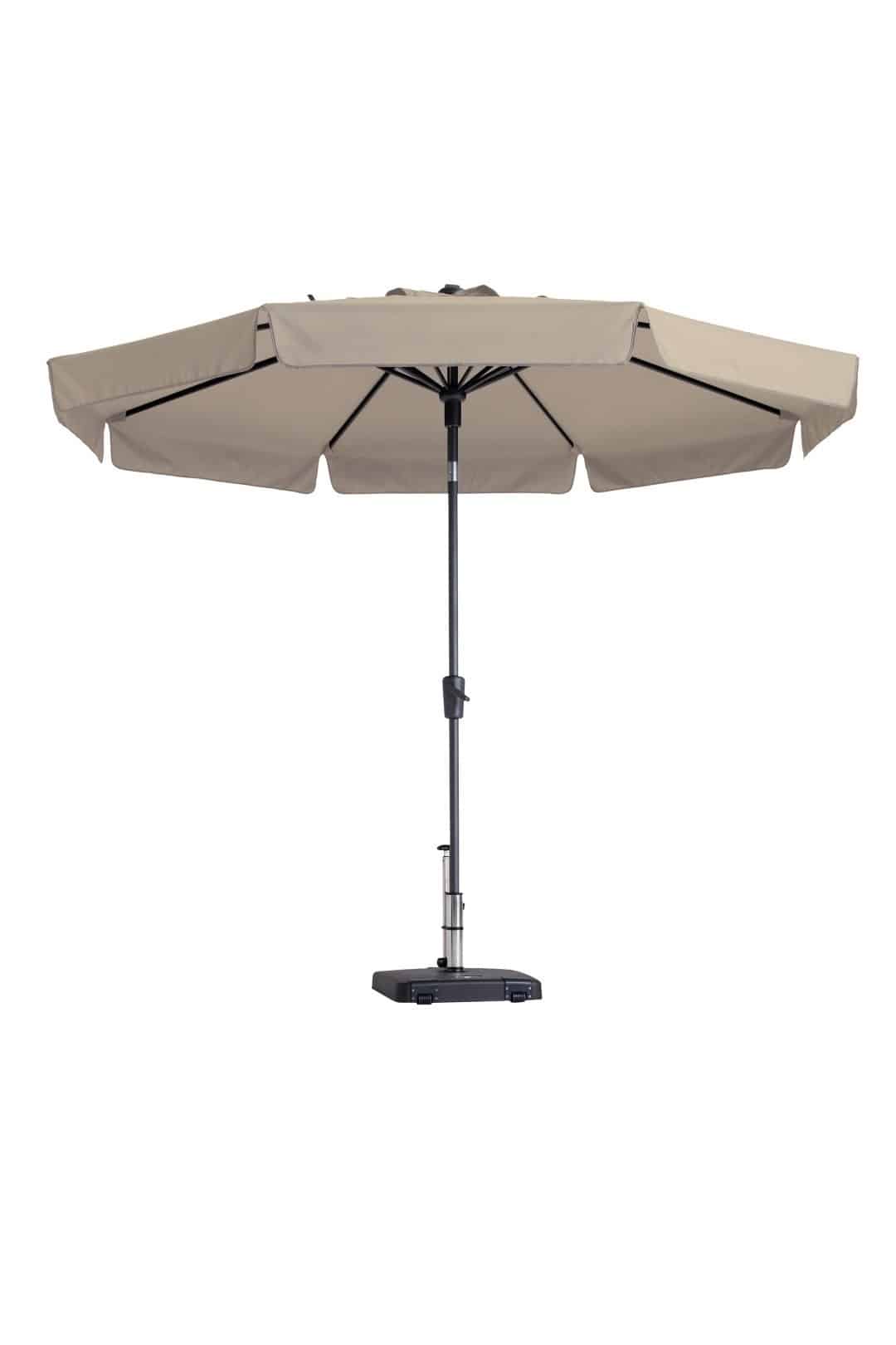 stokparasol sun wave 300 cm ecru grade 6 zonwering madison madison