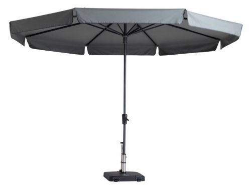 Stokparasol Syros dia. 350 cm light grey zonwering Madison - Madison