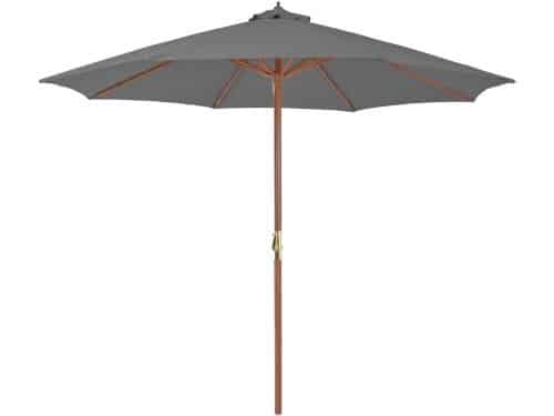Strandparasol - Zweefparasol balkon - Schaduw creëren - Met zwengelsysteem
