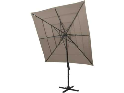 Strandparasol Zweefparasol - Balkonscherm Parasol - Bescherming tegen zon