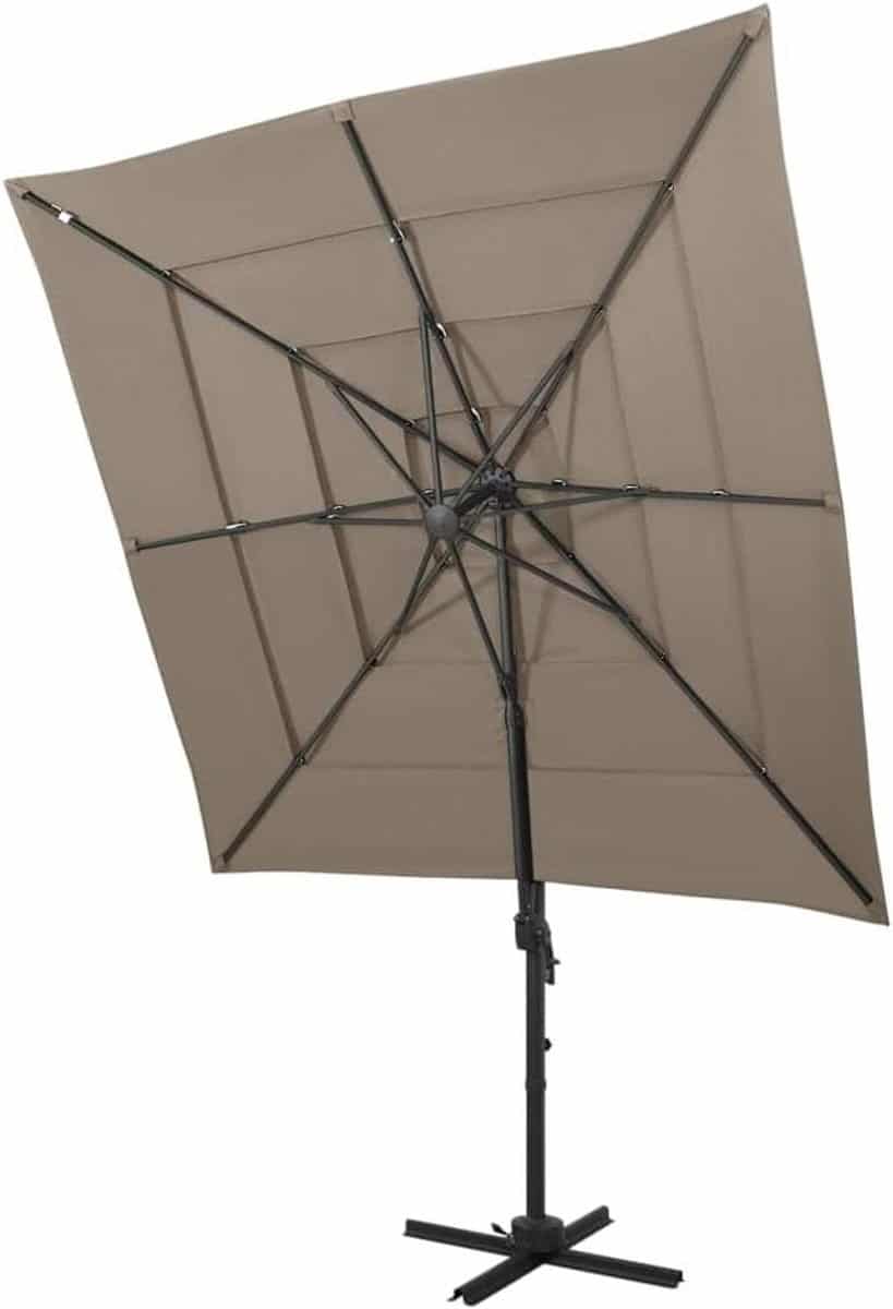 strandparasol zweefparasol balkonscherm parasol bescherming tegen zon