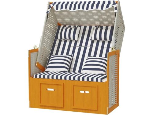 Strandstoel met kussens - Lounger zitstoel - Ontspannen in de