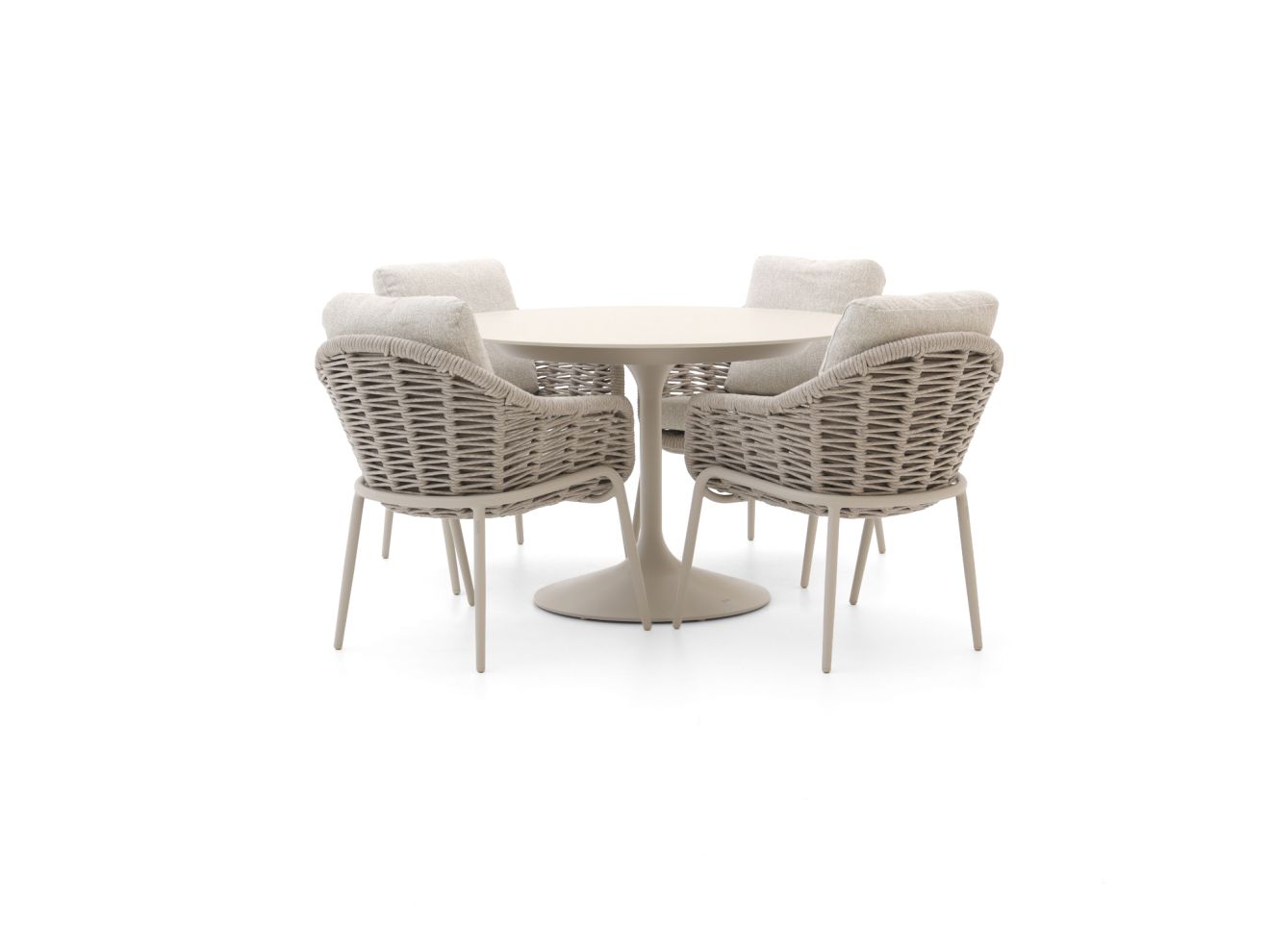 suns casto/nova ø120cm dining tuinset 5 delig laagste prijsgarantie!