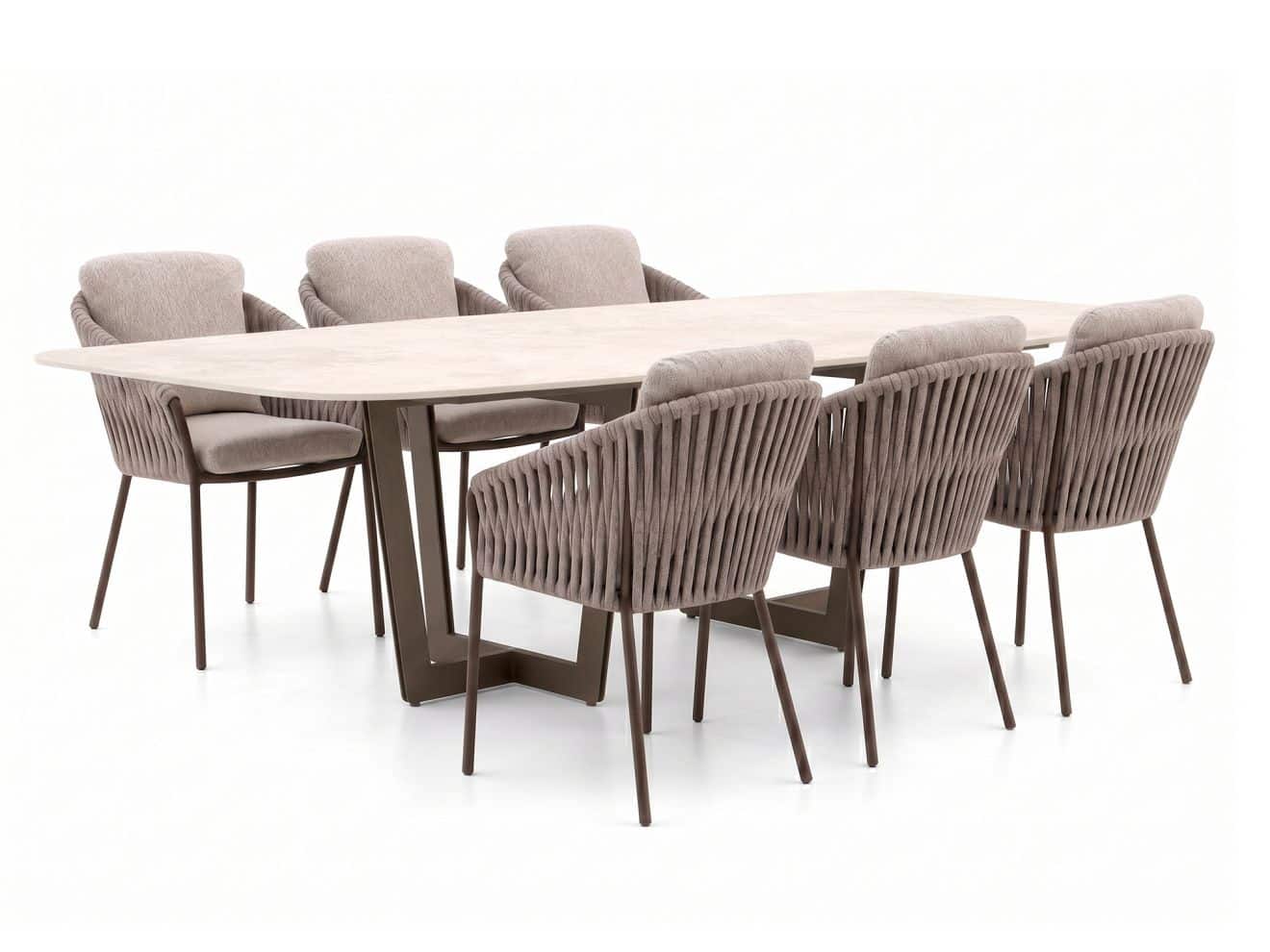 suns nappa/palermo 240cm dining tuinset 7 delig laagste prijsgarantie!