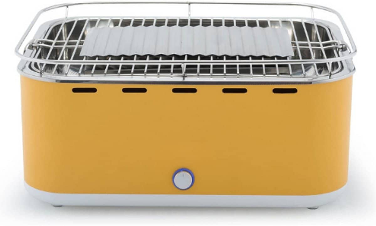tafel bbq carlo houtskool barbecue met draagtas, geschikt voor 6