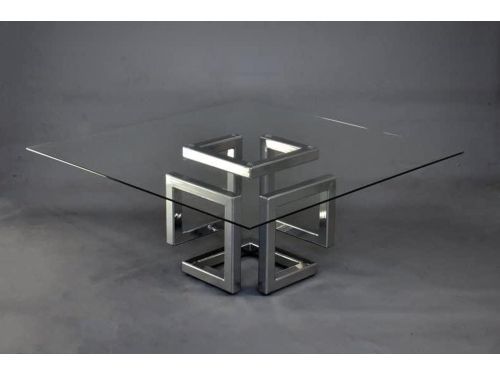 Tafelonderstel Infinity Cube - Tafelbasis Metaal - Meubels Assembleren
