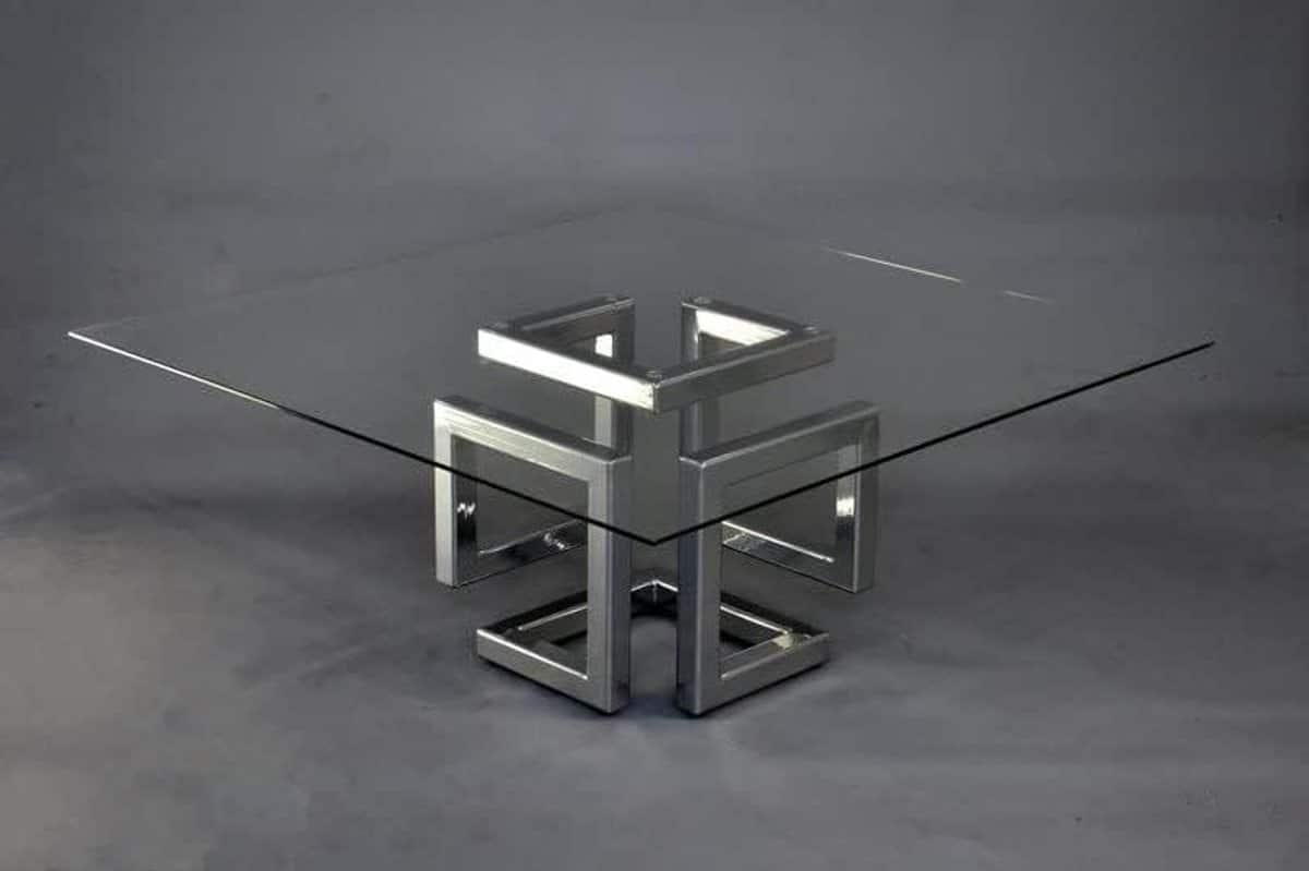 tafelonderstel infinity cube tafelbasis metaal meubels assembleren