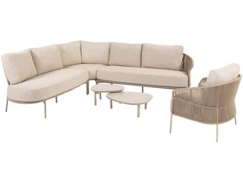 Taste by 4 Seasons Florence loungeset 6-delig - latte