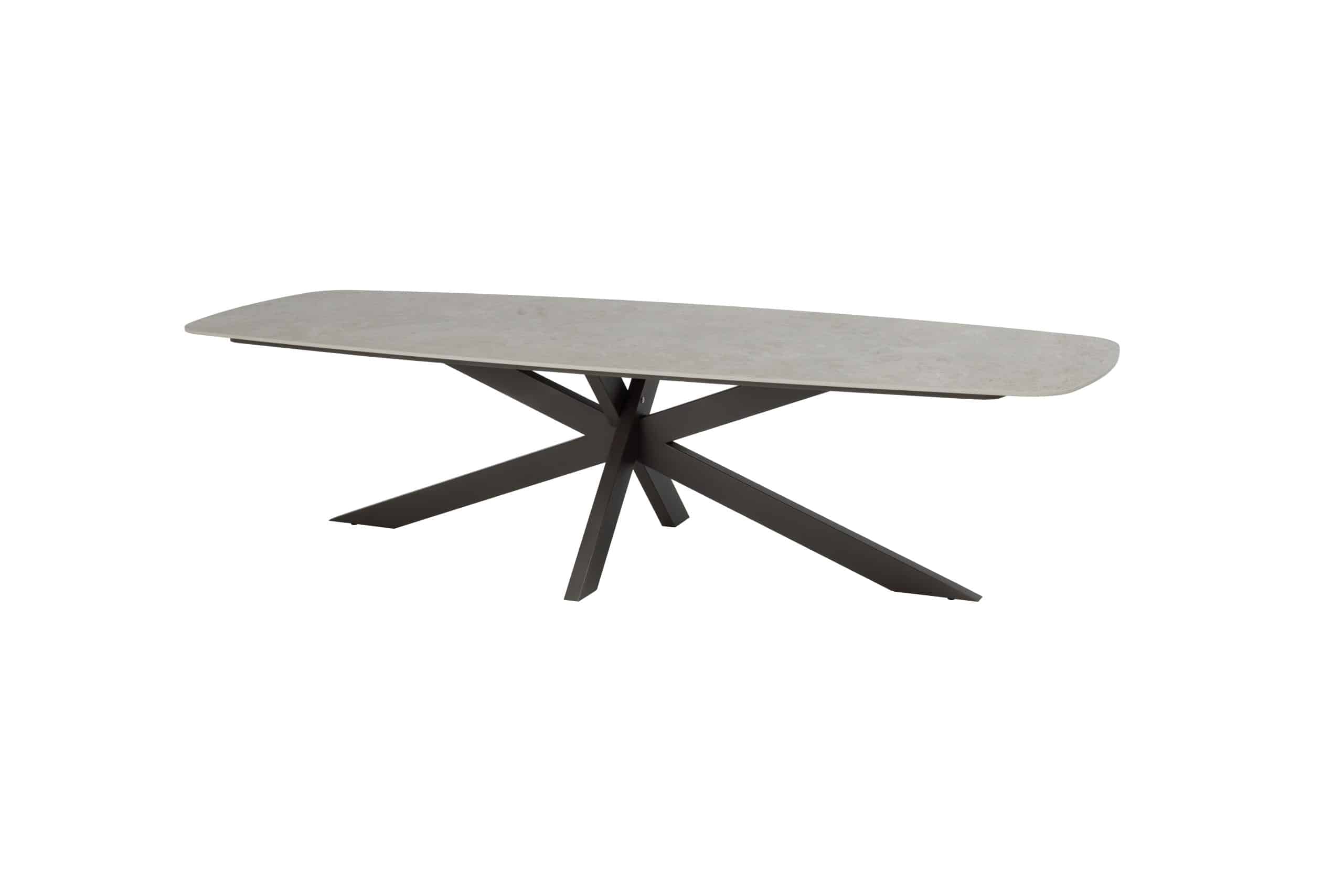 taste by 4so prado deens ovaal tuintafel 300×110 cm terre