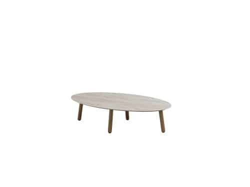Taste by 4SO Salute koffietafel ellips 120 x 65 amber