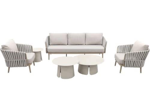 Taste Eva/Velora stoel-bank loungeset - 5-delig