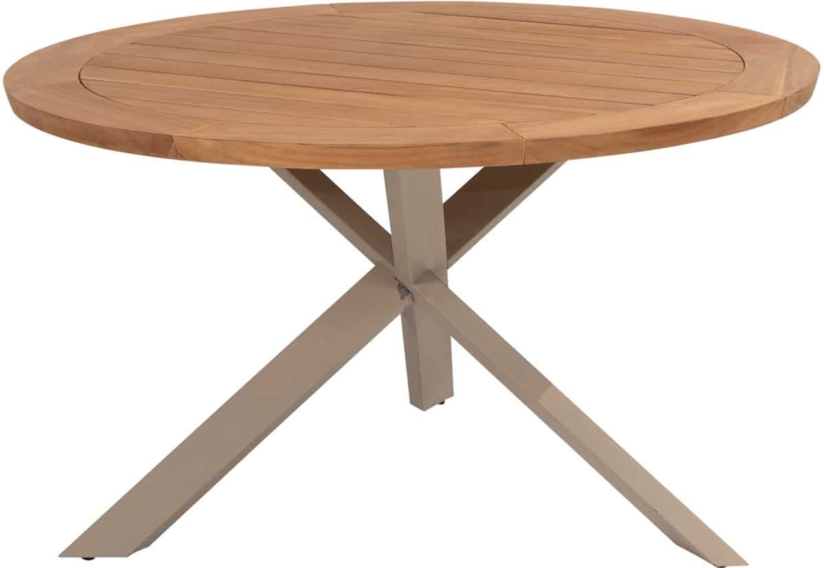 taste prado ronde tuintafel Ø130 cm. latte