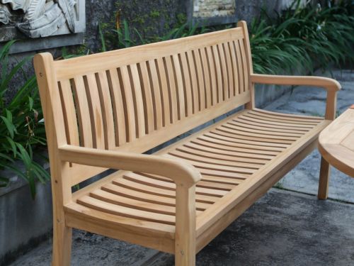 Teakea - Beaufort Teak Tuinbank 180 cm - 4-Persoons Luxe