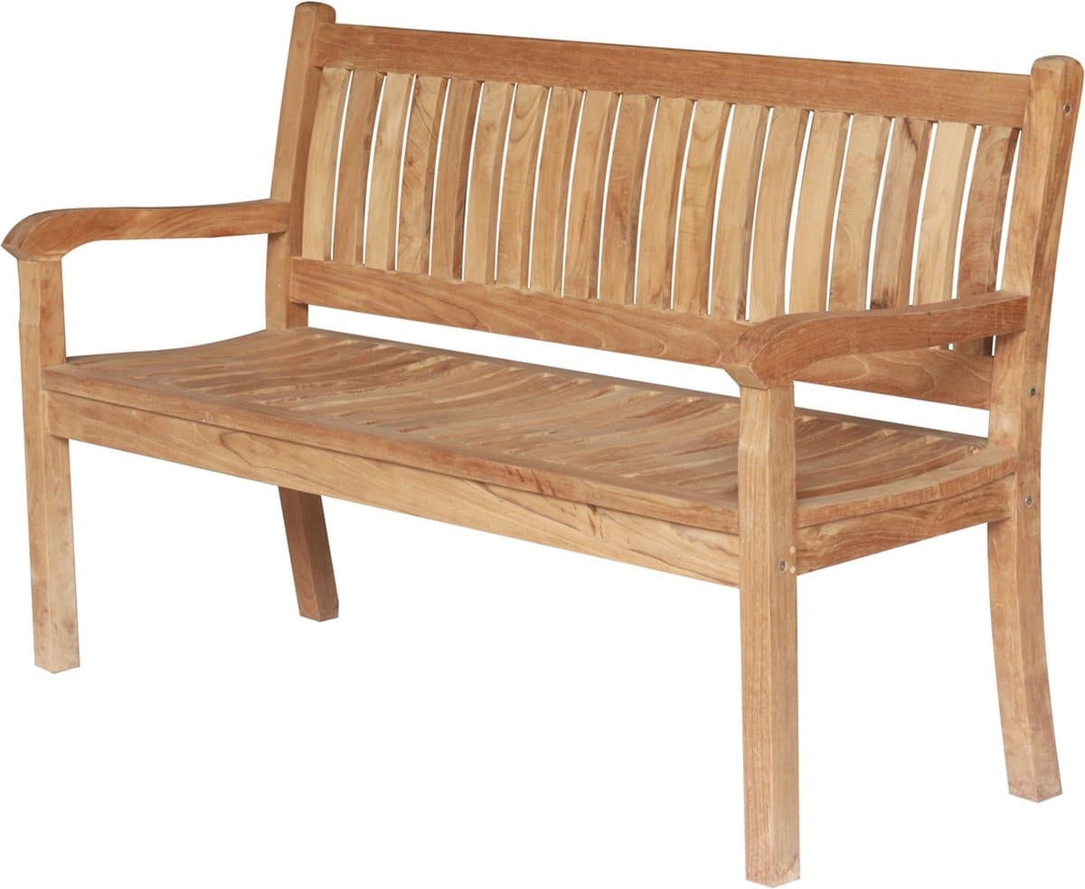 teakea beaufort teakhouten tuinbank 150 cm 3 zits