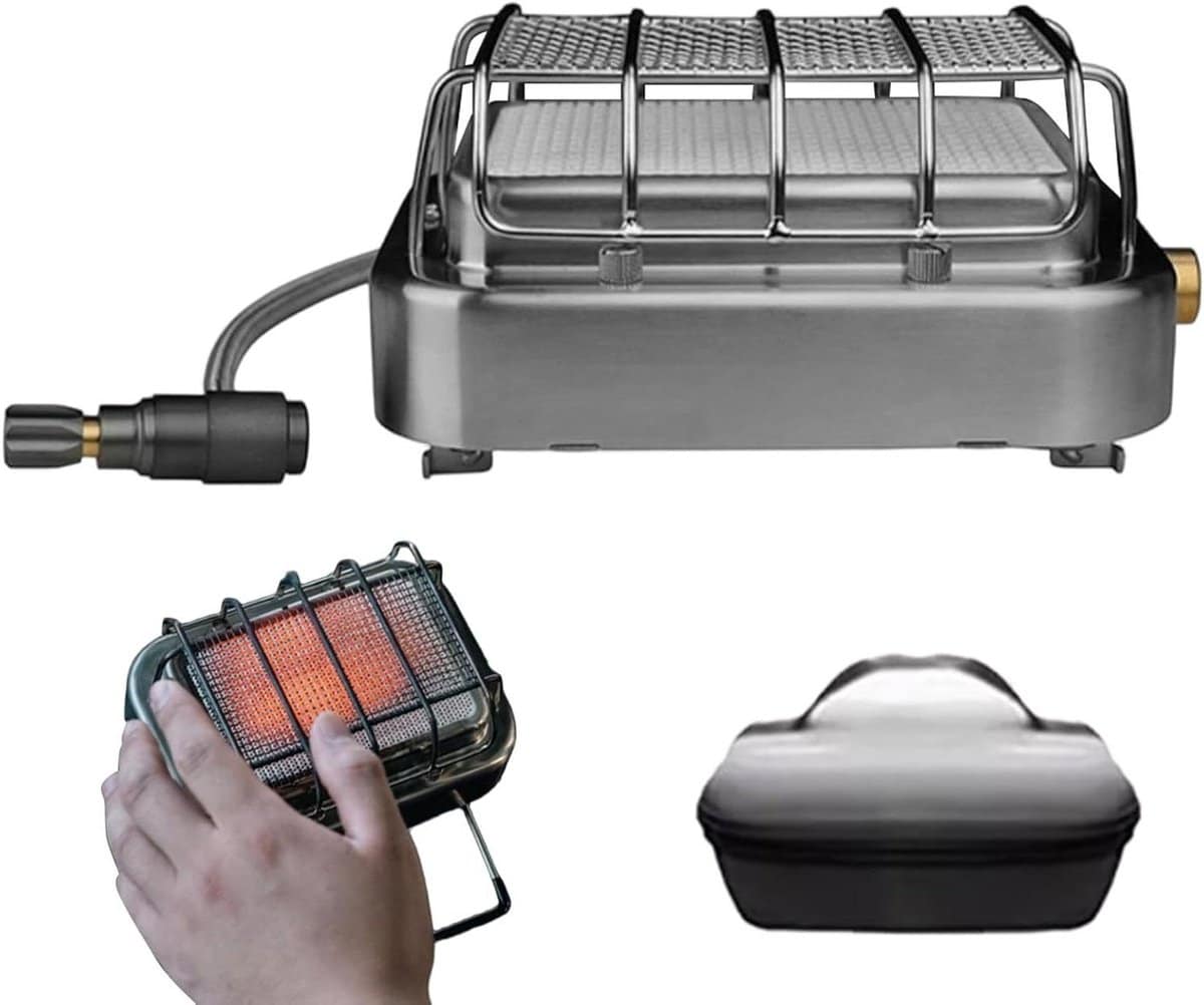 tentverwarmer kooktoestel campingkachel buiten kamperen koken verwarmen