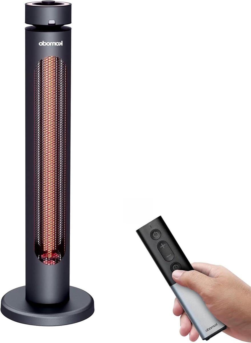 terrasverwarmer elektrische kachel buiten verwarmen directe infrarood