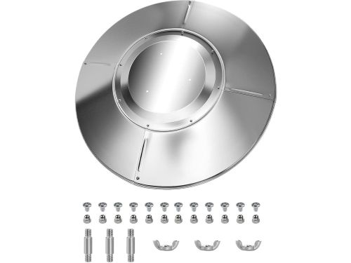 Terrasverwarmer koepel - Reflector schild - Buiten verwarmen - Vlamvertragend