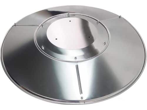 Terrasverwarmer Reflector - Warmteverdeler - Buiten Verwarmen - Roestbestendig Aluminium