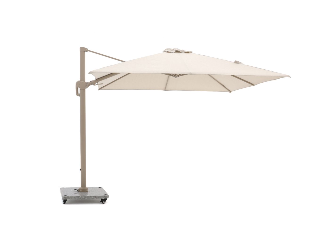 tierra outdoor duraflex zweefparasol 300x300cm laagste prijsgarantie!