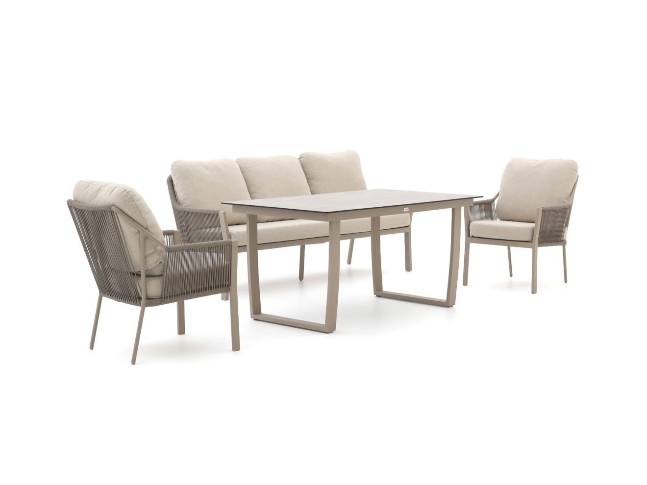 tierra outdoor liv dining loungeset 4 delig laagste prijsgarantie!