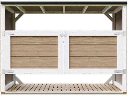 Timbela M982A-TERRA BROWN - LP SmartSide Kliko ombouw - 3x240L