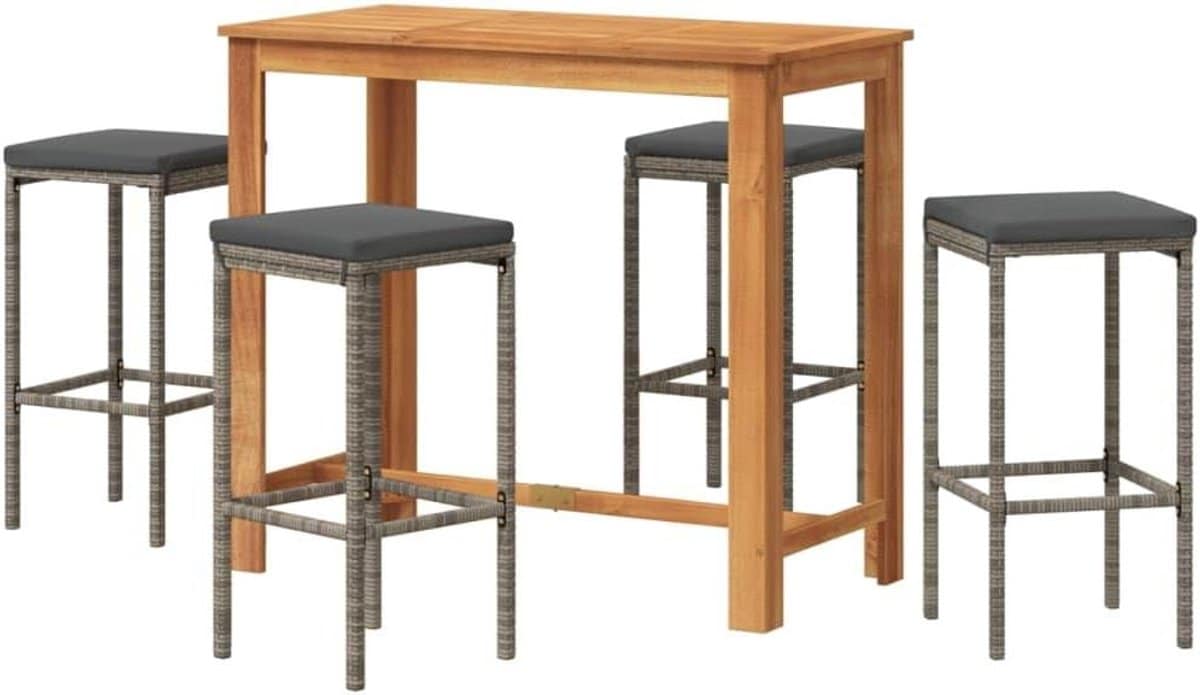 tuin barset outdoor meubelen buiten ontspannen acaciahout