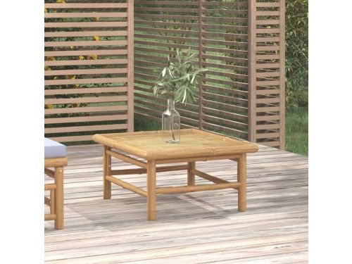Tuin bijzettafel - Buitentafel bamboe - Buiten genieten - Duurzaam