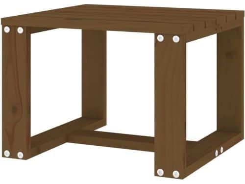 Tuin bijzettafel - Houten tafel - Buitenmeubilair - Lattendesign blad