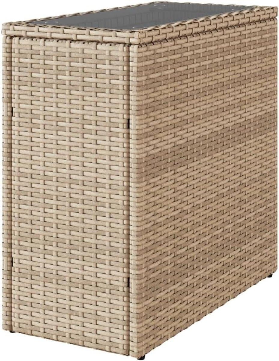 tuin bijzettafel rotan tafel buiten genieten gehard