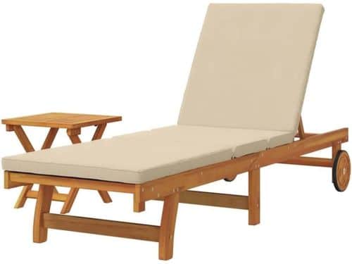 Tuin Koffietafel - Houten bijzettafel - Buiten Ontspannen - Inklapbaar