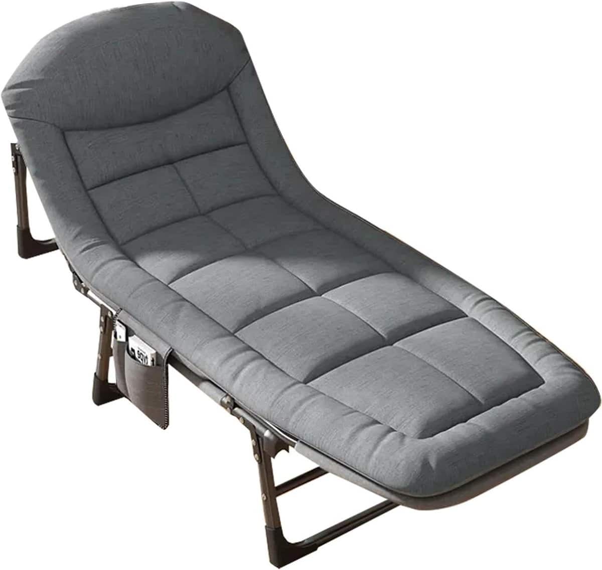 tuin lounger ligstoel ontspannen buiten verstelbare rugleuning