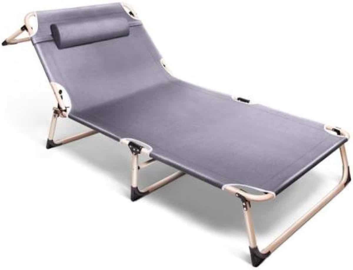 tuin lounger opvouwbaar bed ontspannen buiten verstelbare
