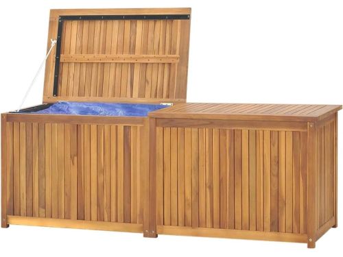 Tuin Opbergbox - Houten Kist - Tuinspullen Opbergen - Waterdichte