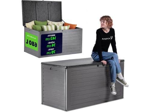 Tuin Opbergbox - Kussenbox Tuin - Buitenruimte Organiseren - Afsluitbaar